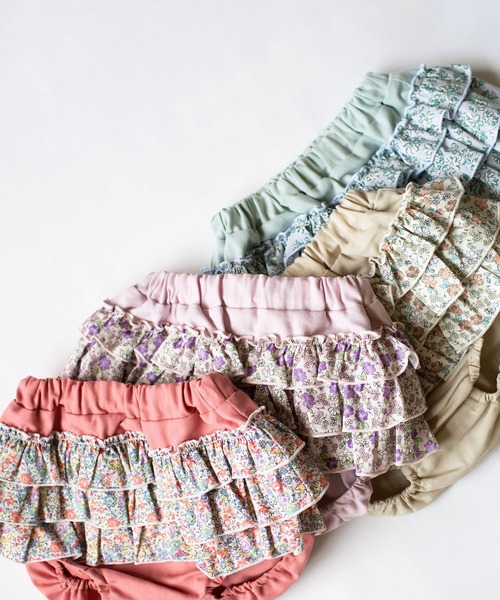 mocmof（モクモフ）の「おめかし ギフトセット （ レース ）（ベビーギフト・キッズ・パープル/イエロー/グリーン系その他3/レッド・ﾌﾘ-）」の10枚目の写真