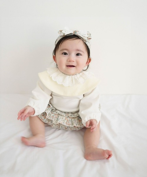 mocmof（モクモフ）の「おめかし ギフトセット （ レース ）（ベビーギフト・キッズ・パープル/イエロー/グリーン系その他3/レッド・ﾌﾘ-）」の5枚目の写真