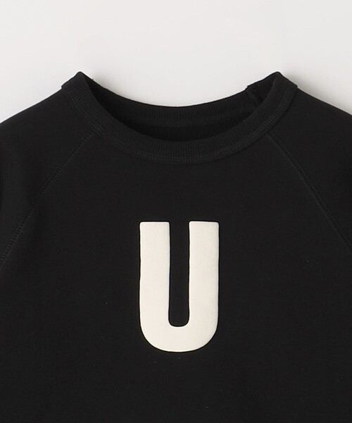 UNIVERSAL OVERALL(ユニバーサルオーバーオール)の「【別注】<UNIVERSAL OVERALL> U スウェット / トレーナー / キッズ 100cm-130cm(スウェット・キッズ・ブラック/ライトグレー/ケリー・XS(100-110cm)/S(120-130cm))」の7枚目の写真