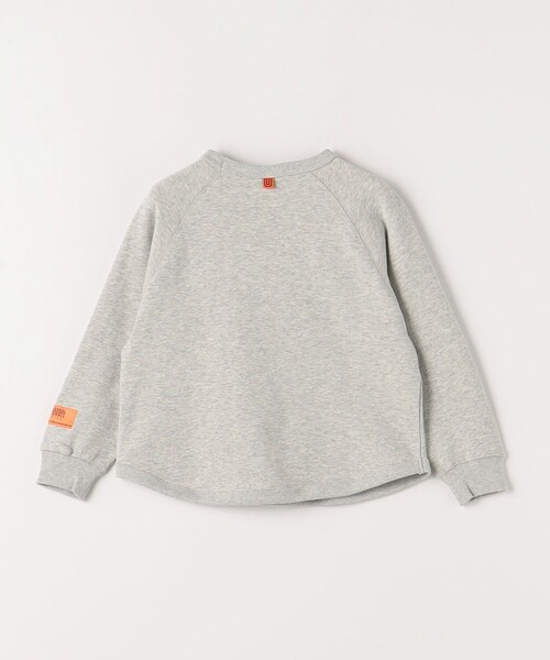 UNIVERSAL OVERALL(ユニバーサルオーバーオール)の「【別注】<UNIVERSAL OVERALL> U スウェット / トレーナー / キッズ 100cm-130cm(スウェット・キッズ・ブラック/ライトグレー/ケリー・XS(100-110cm)/S(120-130cm))」の11枚目の写真