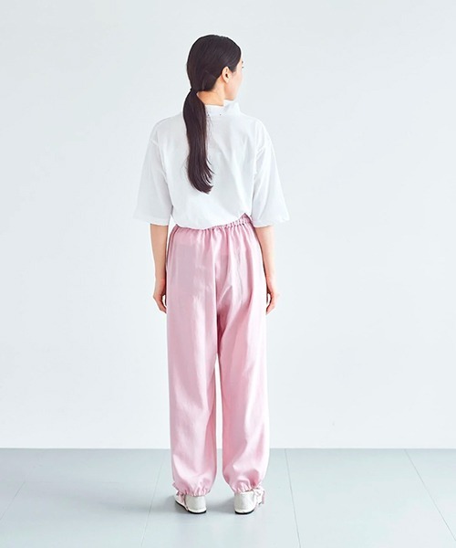 ata pants 2. / テンセルリネン 裾絞りパンツ（その他パンツ）｜ata