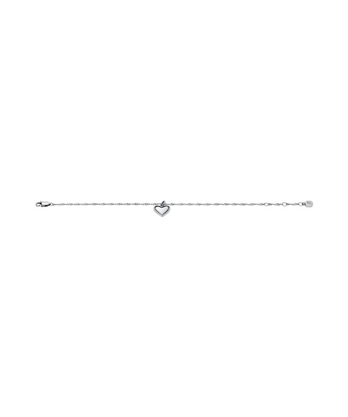 FOSSIL(フォッシル)の「フォッシル アクセサリー レディース ブレスレット シルバー JF04837040(ブレスレット・レディース・Silver・FREE)」の4枚目の写真