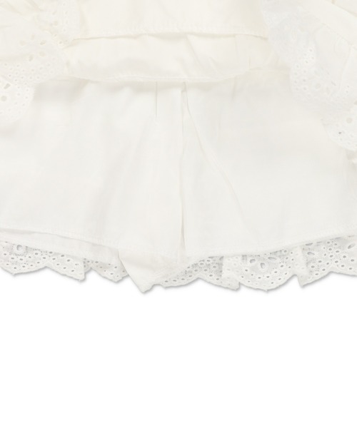 SPINNS（スピンズ）の「レースティアードミニスカート/スカパン/インナーパンツ付き（スカート・レディース・ホワイト/ブラック/アイボリー・ONESIZE）」の13枚目の写真
