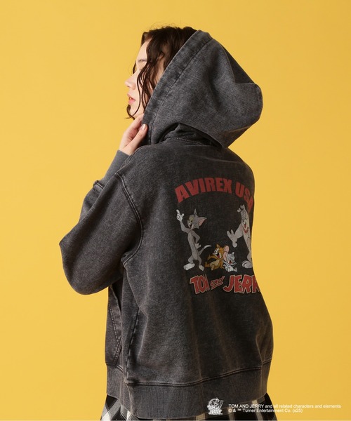 Tom＆Jerry（トムアンドジェリー）の「《TOM and JERRY×AVIREX》HOODIE 