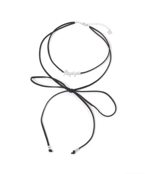 repipi armario（レピピ アルマリオ）の「RAスエードチョーカーネックレス（ネックレス・キッズ・ブラック・FREE）」の6枚目の写真