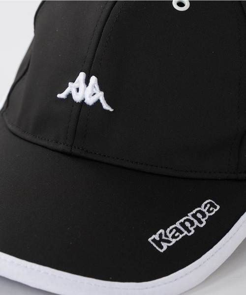Kappa(カッパ)の「ロゴ刺繍定番キャップ(キャップ・レディース・ホワイト/ターコイズブルー/ブラック・FREE)」の13枚目の写真