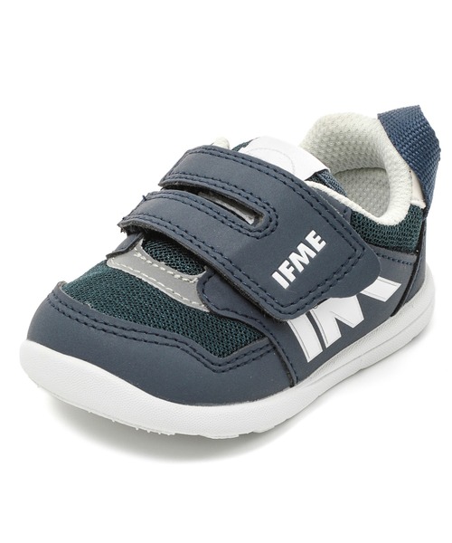 IFME（イフミー）の「BABY｜IFME ベーシックカラーワンベルトスニーカー（スニーカー・キッズ・オレンジ/ピンク/ネイビー/パープル・12.0cm/13.0cm/14.0cm/15.0cm/13.5cm/14.5cm/12.5cm）」の6枚目の写真