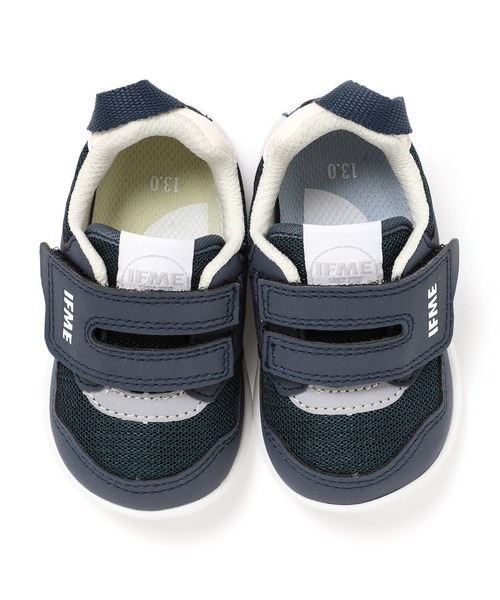 IFME（イフミー）の「BABY｜IFME ベーシックカラーワンベルトスニーカー（スニーカー・キッズ・オレンジ/ピンク/ネイビー/パープル・12.0cm/13.0cm/14.0cm/15.0cm/13.5cm/14.5cm/12.5cm）」の9枚目の写真