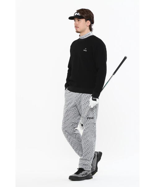セール】【PING APPAREL】クルーネックニットプルオーバー