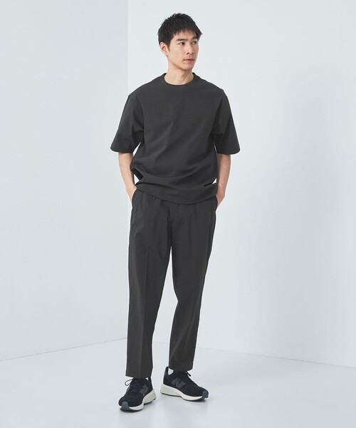 green label relaxing（グリーンレーベルリラクシング）の「WONDER CLOTH ワイド ユーティリティ―パンツ イージーパンツ -ストレッチ・接触冷感・吸水速乾-（その他パンツ・メンズ・ブラック/ネイビー/ダークグレー・XL/L/M/S）」の18枚目の写真