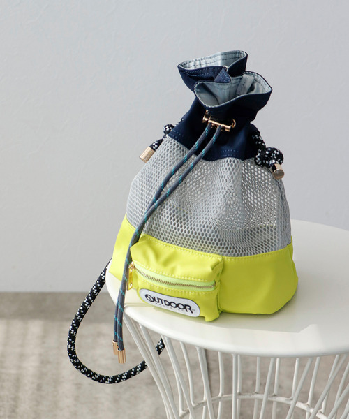 セール】【RISLEY×OUTDOOR PRODUCTS】 CANDYメッシュポシェット