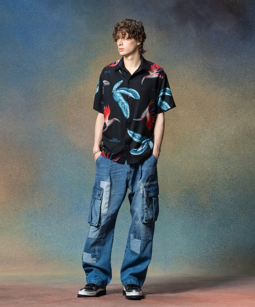 glamb（グラム）の「TIME TRAVELER Reversible Shirt (GEAR 004) / タイムトラベラーリバーシブルシャツ（シャツ/ブラウス・メンズ・ブルー/ブラック・S/M/L）」の13枚目の写真