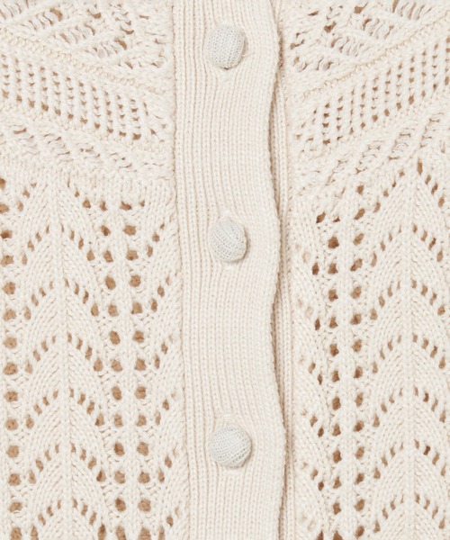 tanakadaisuke(タナカダイスケ)の「【tanakadaisuke/タナカダイスケ】lace up ribbon knit camisole/レースアップリボンニットキャミソール(キャミソール・レディース・ブラック/アイボリー・FREE)」の5枚目の写真