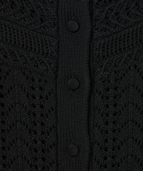 tanakadaisuke(タナカダイスケ)の「【tanakadaisuke/タナカダイスケ】lace up ribbon knit camisole/レースアップリボンニットキャミソール(キャミソール・レディース・ブラック/アイボリー・FREE)」の10枚目の写真