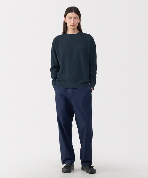 ARCHIVIO ネイビー/ブルー 長袖セーター ARCHIVIO ネイビー/ブルー 長袖セーター XL/古着 ベーシック