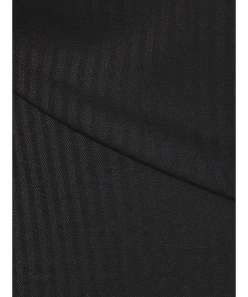 SUIT SQUARE（スーツスクエア）の「フレアスカート ウォッシャブル EASY STRETCH シャドーストライプ（スカート・レディース・ネイビー系・34(5号)/36(7号)/38(9号)/40(11号)/42(13号)）」の5枚目の写真