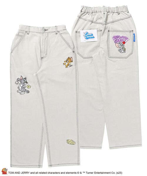 SEQUENZ（シークエンズ）】TJ CHASE DENIM PANTS / トムとジェリー