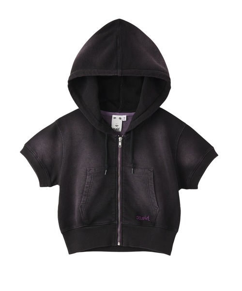 新品未使用☆ xgirl エックスガール セットアップ/ブラック X-girl STAR LOGO ZIP UP HOODIE（パーカー）｜X-girl（エックス