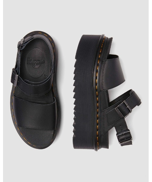 Dr. Martens(ドクターマーチン)の「Dr. Martens/ドクターマーチン VOSS クァッド サンダル 31537001(サンダル・レディース・ブラック・UK6/UK5/UK4/UK3)」の6枚目の写真