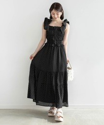 RANDA | ショルダーリボンワンピース(ワンピース)