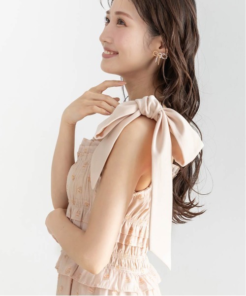 ショルダーリボンワンピース（ワンピース）｜RANDA（ランダ）の