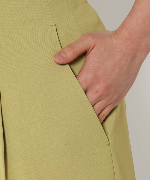 mysty woman（ミスティウーマン）の「バックレースアップストレートパンツ 329042（スラックス・レディース・グリーン/グレー/ブラック・FREE）」の15枚目の写真