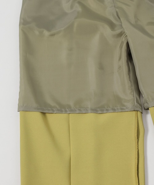 mysty woman（ミスティウーマン）の「バックレースアップストレートパンツ 329042（スラックス・レディース・グリーン/グレー/ブラック・FREE）」の18枚目の写真