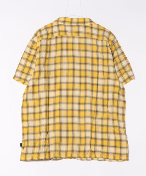 VOLCOM（ボルコム）の「VOLCOM/ボルコム 半袖シャツ チェック柄 A0412507（シャツ/ブラウス・メンズ・イエロー・M/XL/L）」の2枚目の写真
