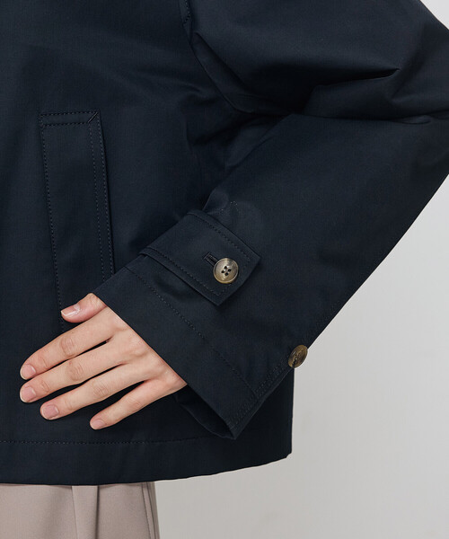 COMME CA（コムサ）の「シャンブレー ショートブルゾン（ブルゾン・レディース・カーキ/ネイビー・FREE）」の18枚目の写真