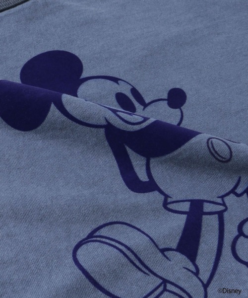 GOOD ROCK SPEED(グッドロックスピード)の「GOOD ROCK SPEED / MICKEY MOUSE / RingerT-Shirts(Tシャツ/カットソー・レディース・ネイビー/ブラック・MEDIUM)」の12枚目の写真