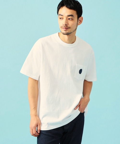 EDWIN(エドウィン)の「プリント Tシャツ 半袖(Tシャツ/カットソー・メンズ・ホワイト・LARGE)」の1枚目の写真