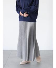 Lugnoncure | 【選べる着丈】無地/柄アソートプリーツスカート(スカート)