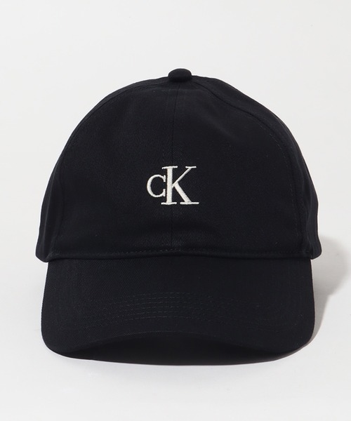 Calvin Klein(カルバン・クライン)の「【Calvin Klein/カルバンクライン】6 PANEL SMALL MONOGRAM BASEBALL CAP/コットンツイル スモール モノグラムキャップ(キャップ・メンズ・ブラック/アイボリー/ホワイト/チャコールグレー・ONE SIZE)」の11枚目の写真