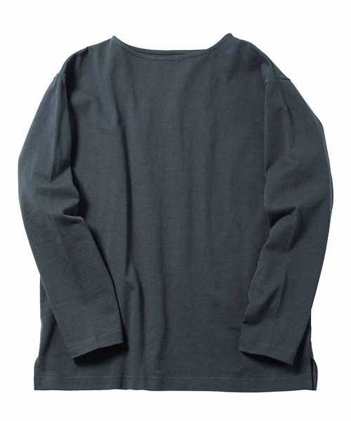 jiggys shop(ジギーズショップ)の「13オンス ヘビーウェイトロンT バスクシャツ カットソー(Tシャツ/カットソー・メンズ・ライトグレー/ネイビー/ブラック系その他/スミクロ/オフホワイト/ホワイト系その他・MEDIUM/LARGE/X-LARGE)」の18枚目の写真