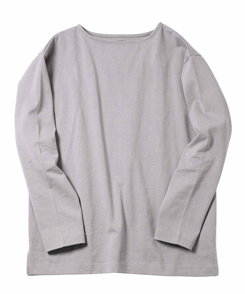 jiggys shop(ジギーズショップ)の「13オンス ヘビーウェイトロンT バスクシャツ カットソー(Tシャツ/カットソー・メンズ・ライトグレー/ネイビー/ブラック系その他/スミクロ/オフホワイト/ホワイト系その他・MEDIUM/LARGE/X-LARGE)」の20枚目の写真