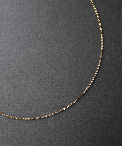 TEN.（テン）の「18KGP フラットケーブルチェーンネックレス 38cm（ネックレス・レディース・ゴールド・FREE）」の2枚目の写真