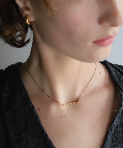 TEN.（テン）の「18KGP フラットケーブルチェーンネックレス 38cm（ネックレス・レディース・ゴールド・FREE）」の4枚目の写真