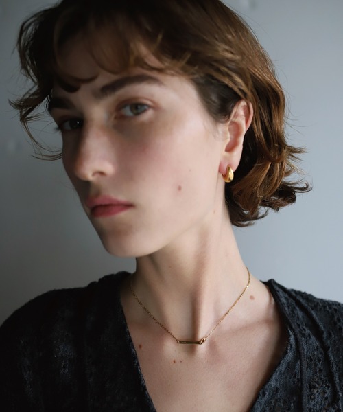 TEN.（テン）の「18KGP フラットケーブルチェーンネックレス 38cm（ネックレス・レディース・ゴールド・FREE）」の5枚目の写真