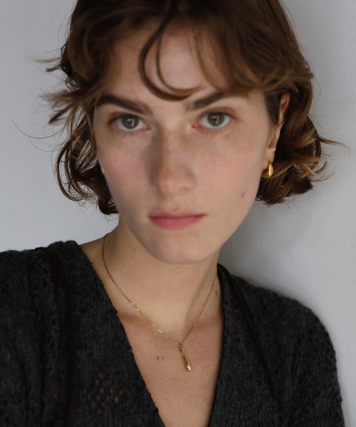 TEN.（テン）の「18KGP フラットケーブルチェーンネックレス 38cm（ネックレス・レディース・ゴールド・FREE）」の6枚目の写真