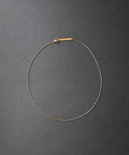 TEN.（テン）の「18KGP フラットケーブルチェーンネックレス 38cm（ネックレス・レディース・ゴールド・FREE）」の9枚目の写真
