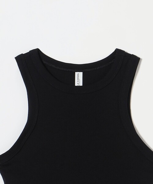 California General Store(California General Store)の「<BELLA+CANVAS>リブ タンクトップ(タンクトップ・レディース・ホワイト/ブラック・S/M)」の6枚目の写真