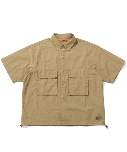 KRIFF MAYER（クリフメイヤー）の「アクティブテックシャツ（シャツ/ブラウス・メンズ・ロイヤルブルー/ブラック/ベージュ・MEDIUM/LARGE/X-LARGE）」の2枚目の写真