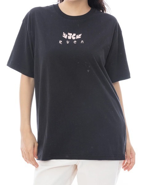 RVCA(ルーカ)の「RVCA レディース LUCKY DREAM LOOSE FIT SS TEE Tシャツ 【2025年春夏モデル】/ルーカバックプリント半袖Tシャツ(Tシャツ/カットソー・レディース・ミント/ブラック/ホワイト系その他・MEDIUM/SMALL/LARGE)」の9枚目の写真
