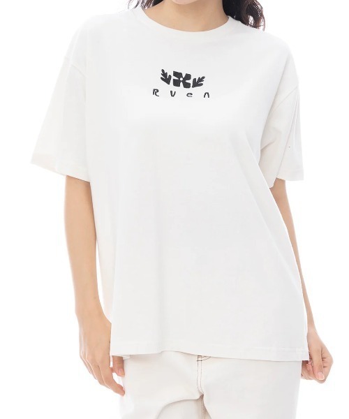 RVCA(ルーカ)の「RVCA レディース LUCKY DREAM LOOSE FIT SS TEE Tシャツ 【2025年春夏モデル】/ルーカバックプリント半袖Tシャツ(Tシャツ/カットソー・レディース・ミント/ブラック/ホワイト系その他・MEDIUM/SMALL/LARGE)」の12枚目の写真