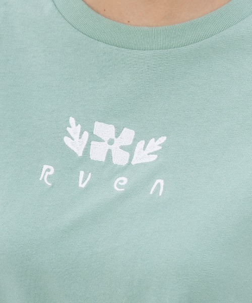 RVCA(ルーカ)の「RVCA レディース LUCKY DREAM LOOSE FIT SS TEE Tシャツ 【2025年春夏モデル】/ルーカバックプリント半袖Tシャツ(Tシャツ/カットソー・レディース・ミント/ブラック/ホワイト系その他・MEDIUM/SMALL/LARGE)」の5枚目の写真
