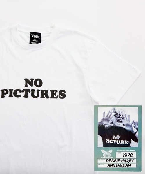 WORN FREE（ウォーンフリー）の「【 WORN FREE / ウォーンフリー 】BLONDIE NO PICTURE S/S TEE（Tシャツ/カットソー・メンズ・ホワイト/ブラック・LARGE/X-LARGE/SMALL/MEDIUM）」の16枚目の写真