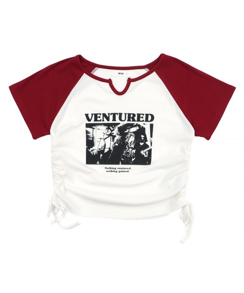 WEGO（ウィゴー）の「WEGO/キーネックサイドレースアップちびT（Tシャツ/カットソー・レディース・その他2/その他1/その他4/その他3/その他6/その他5/その他8/その他7・FREE）」の15枚目の写真