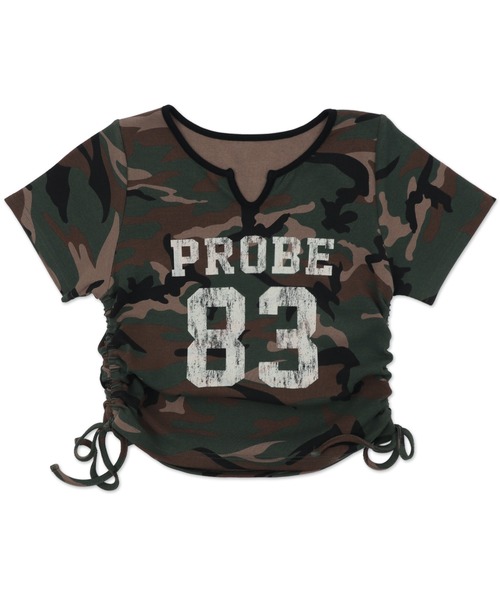 WEGO（ウィゴー）の「WEGO/キーネックサイドレースアップちびT（Tシャツ/カットソー・レディース・その他2/その他1/その他4/その他3/その他6/その他5/その他8/その他7・FREE）」の17枚目の写真