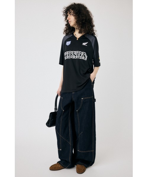 MOUSSYマウジーHONDA RACING ホンダレーシングコラボゲームシャツ 11 / HRC (HONDA)|Tシャツ・カットソーホンダ MOUSSY HONDA