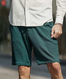 サマーリゾートショーツ メンズ 楊柳 ハーフパンツ ボトムス 夏服 セットアップ対応